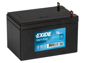 Exide EK143 - Batería Exide EK143 Baterias Auxiliares. Tecnología AGM. 12V