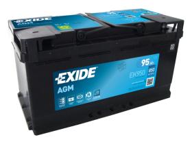Exide EK950 - Batería Exide EK950 Agm. Tecnología AGM. 12V - 95Ah/850A