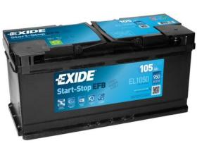 Exide EL1050 - Batería Exide EL1050 Efb. Tecnología EFB. 12V - 105Ah/950A