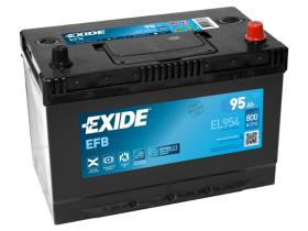 Exide EL954 - Batería Exide EL954 Efb. Tecnología EFB. 12V - 95Ah/800A