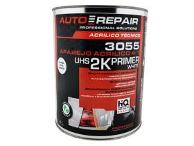AutoRepair 3055 - Aparejo acrílico 2K  UHS (4:1) Color "Blanco" 4 Litros.
