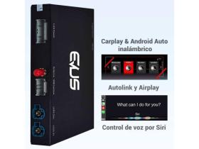 Evus EVUINAUMMI3G - Interface CP/AA para pantalla original AUDI A4 (2009-2015)