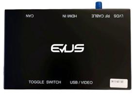 Evus EVUINLEXUS14-5 - Interface CP/AA para pantalla original LEXUS CT (2014-2020).