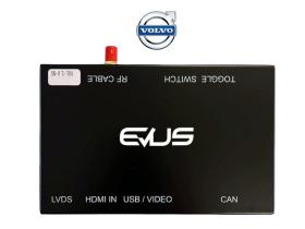 Evus EVUINVOLVO-2-1 - Interface CP/AA para pantalla original VOLVO S80 (2015-2016)