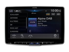 Alpine ILXF905DU8 - Receptor multimedia de 9", con radio digital DAB+.