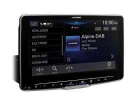 Alpine ILX-F905DU - Receptor multimedia de 9", con radio digital DAB+.