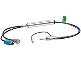 Alpine 152426 - Adaptador De Antena Fakra (M) E Iso (F) A Din Con Alimentaci
