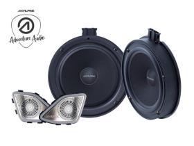 Alpine SPC-106T6.1 - Sistema de altavoces componentes de 16,5 cm para Volkswagen