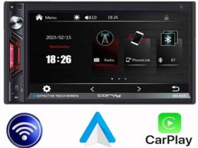 Pantalla multimedia con Carplay/Android Auto Corvy DD-830