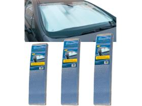 BRICA 40408 - Parasol Plateado 130x70