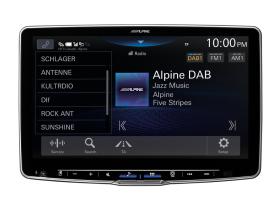 Alpine ILX-F115DU8S - Sistema Multimeda 11" chasis 1DIN con pantalla giratoria