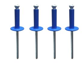 AutoRepair 8606 - Remache Trebol Ala Ancha 4,8x21 Mm. Azul 250 U.