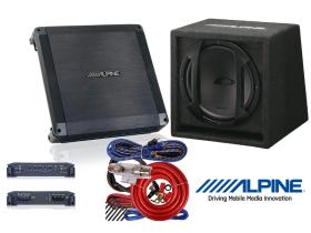 Promociones PROMO21 - Pack Car Audio "ALPINE  Subwoofer, Amplificador y Kit de Ins