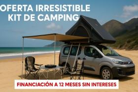 Promociones PROMO019 - Kit Camping Premium con Tienda de Techo, Toldo, Mesa y Silla