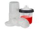 AutoRepair 3703 - Kit de vasos PPS 600 ml 125 micra. 50 uds.
