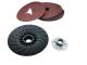 AutoRepair 6530 - Plato flexible para disco de fibra Ø 115 mm. M-14