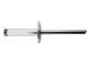 AutoRepair 8352 - Remache de aluminio Flor Ala Ancha 4.8x18mm 250 U