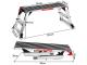 AutoRepair 3786 - Plataforma de trabajo plegable profesional en aluminio