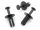AutoRepair 1060 - Remache de plástico de ajuste a presión de 6,5 mm. 50 Uds.