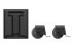 Ecoflow EF-AMRW+MRL-YDBX100 - Ruedas desmontables y palanca para EcoFlow GLACIER
