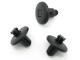 AutoRepair 1058 - Clips de moldura de plástico de 8 mm. 50 unds.