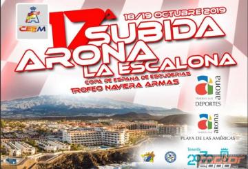 Arona cerrará del 19 al 20 de octubre la temporada 2019 del Nacional de Montaña